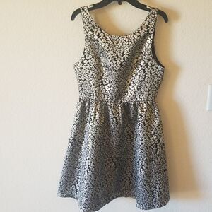 Esley Metallic Dress